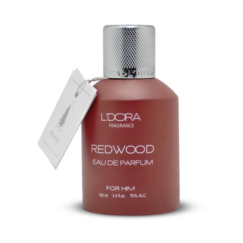 ادوپرفیوم مردانه مدل REDWOOD لدورا 100 میلیلیتر