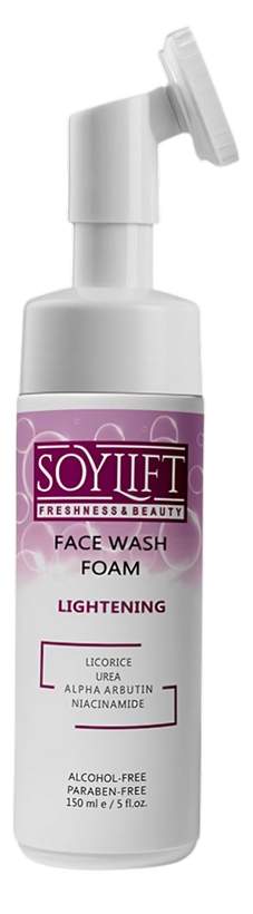 فوم شستشوی صورت (فیس واش) روشن کننده براش دار سويليفت 150 میلی لیتر SL سویلیفت SOYLIFT